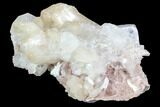 Zoned Apophyllite Crystals With Stilbite - India #92244-1